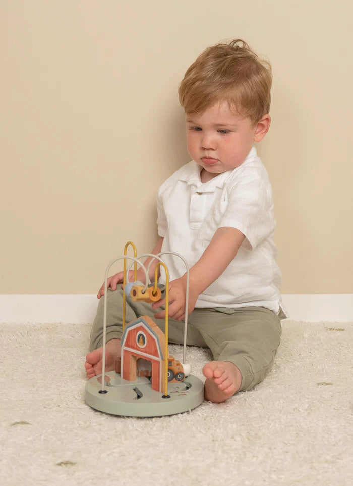 Little Dutch - Wooden Activity Spiral - Little Farm