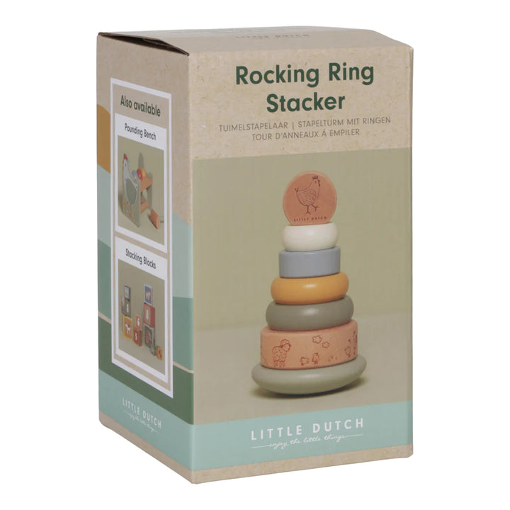 Little Dutch - Rocking Ring Stacker - Little Farm