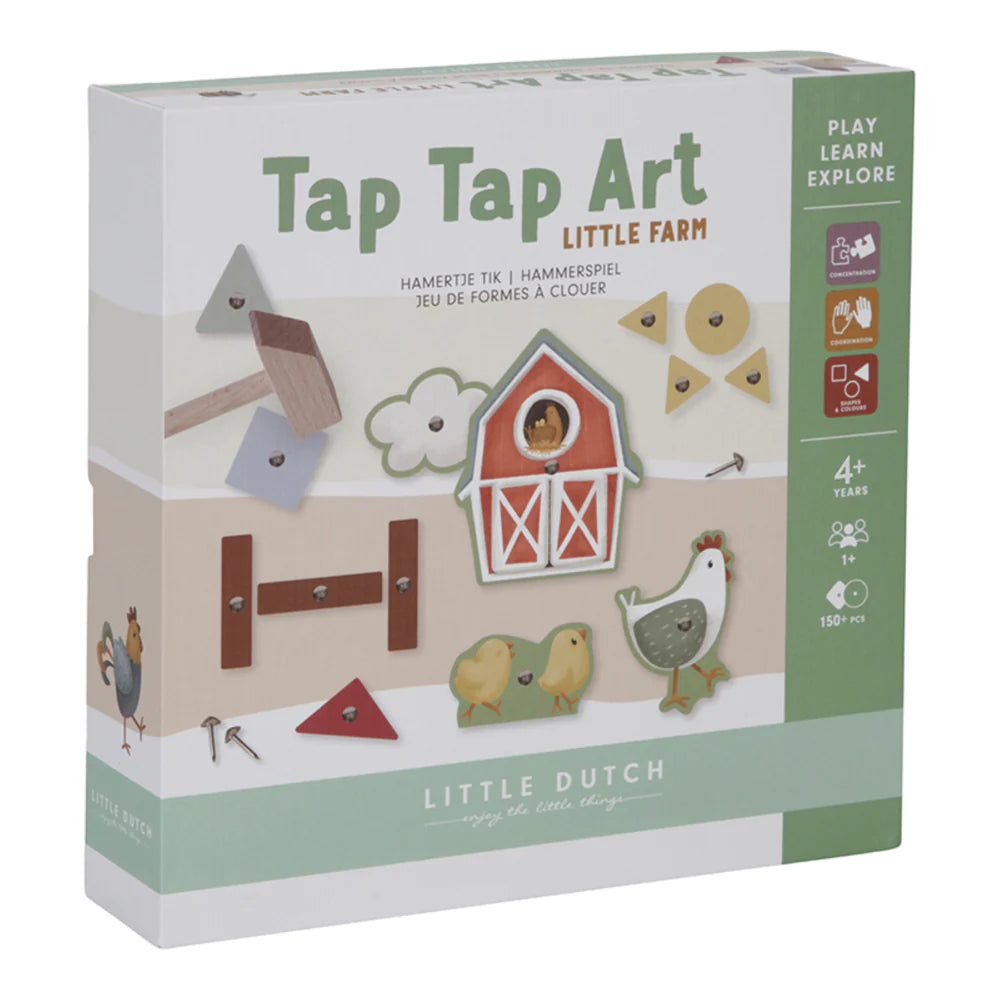 Little Dutch - Tap Tap Art Set - Little Farm