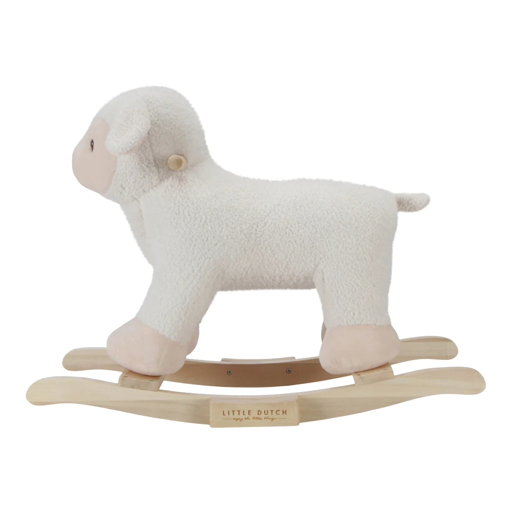 Sheep top baby rocker