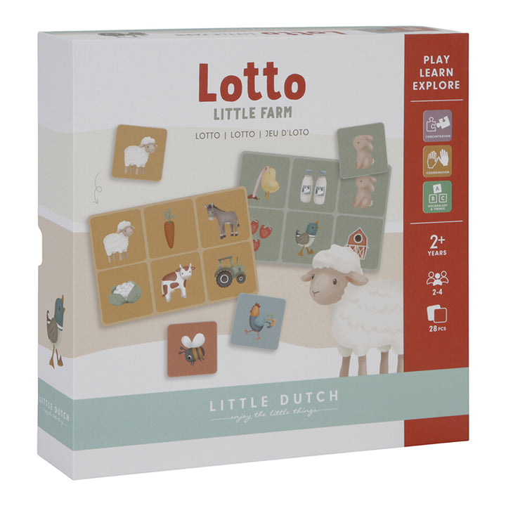 Little Dutch - Lotto Game - Little Farm