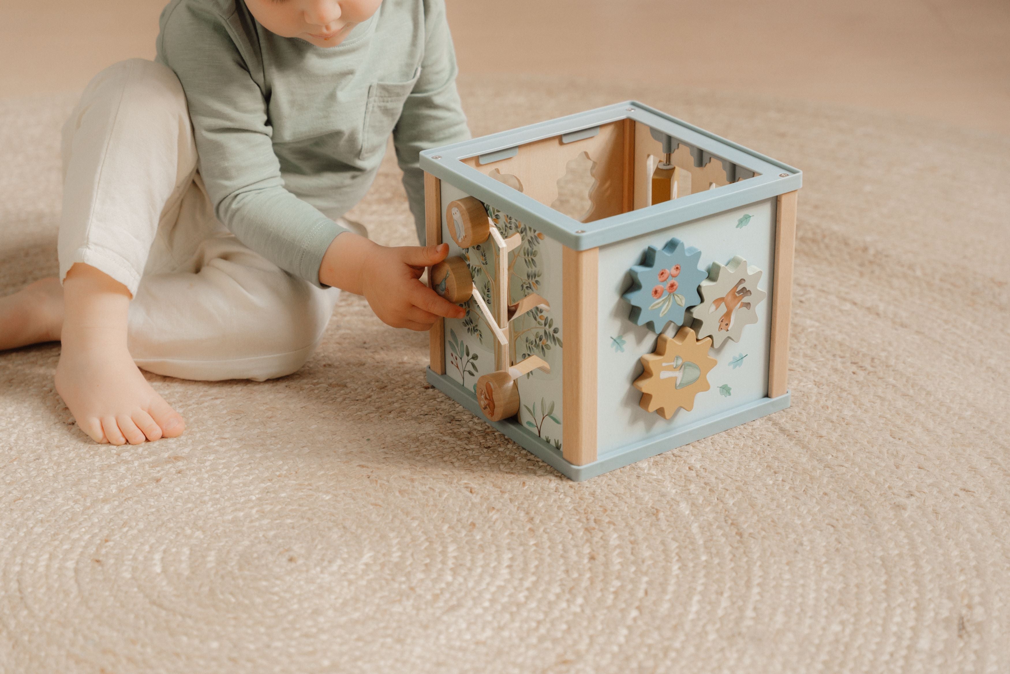 Little Dutch Activity Cube Forest Friends Mabel Fox