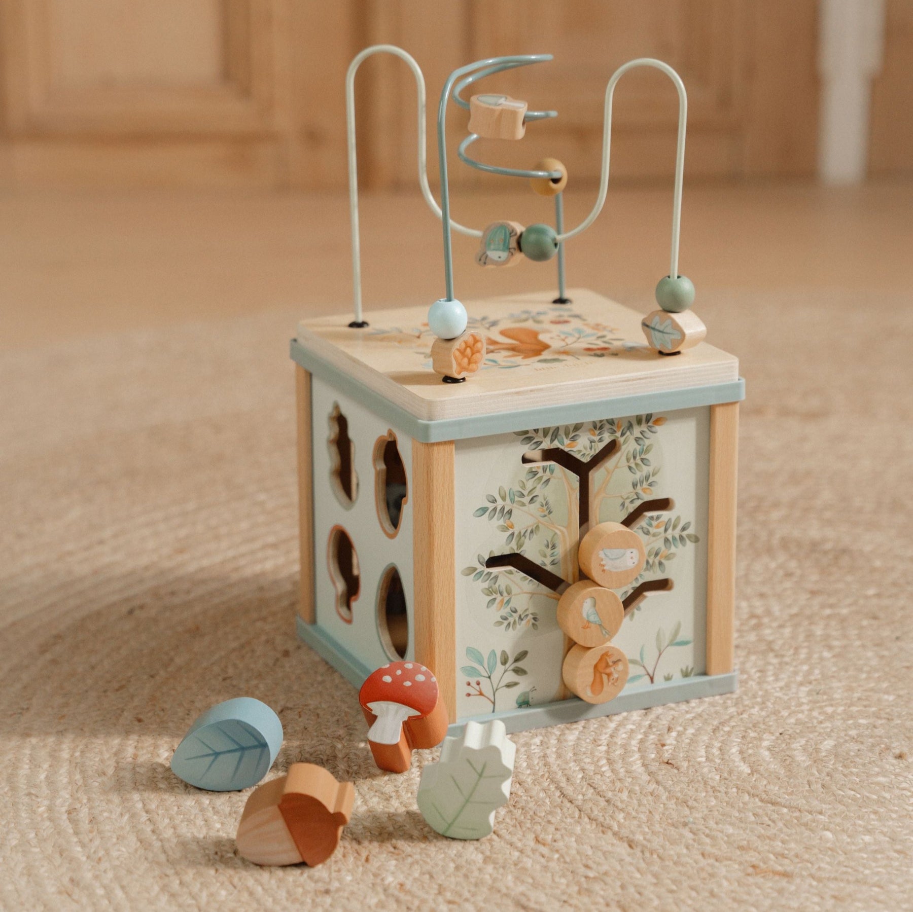 【未開封】リトルダッチ　アクティビティキューブ　ブルー Amazon.co.jp: Little Dutch リトルダッチ アクティビティー