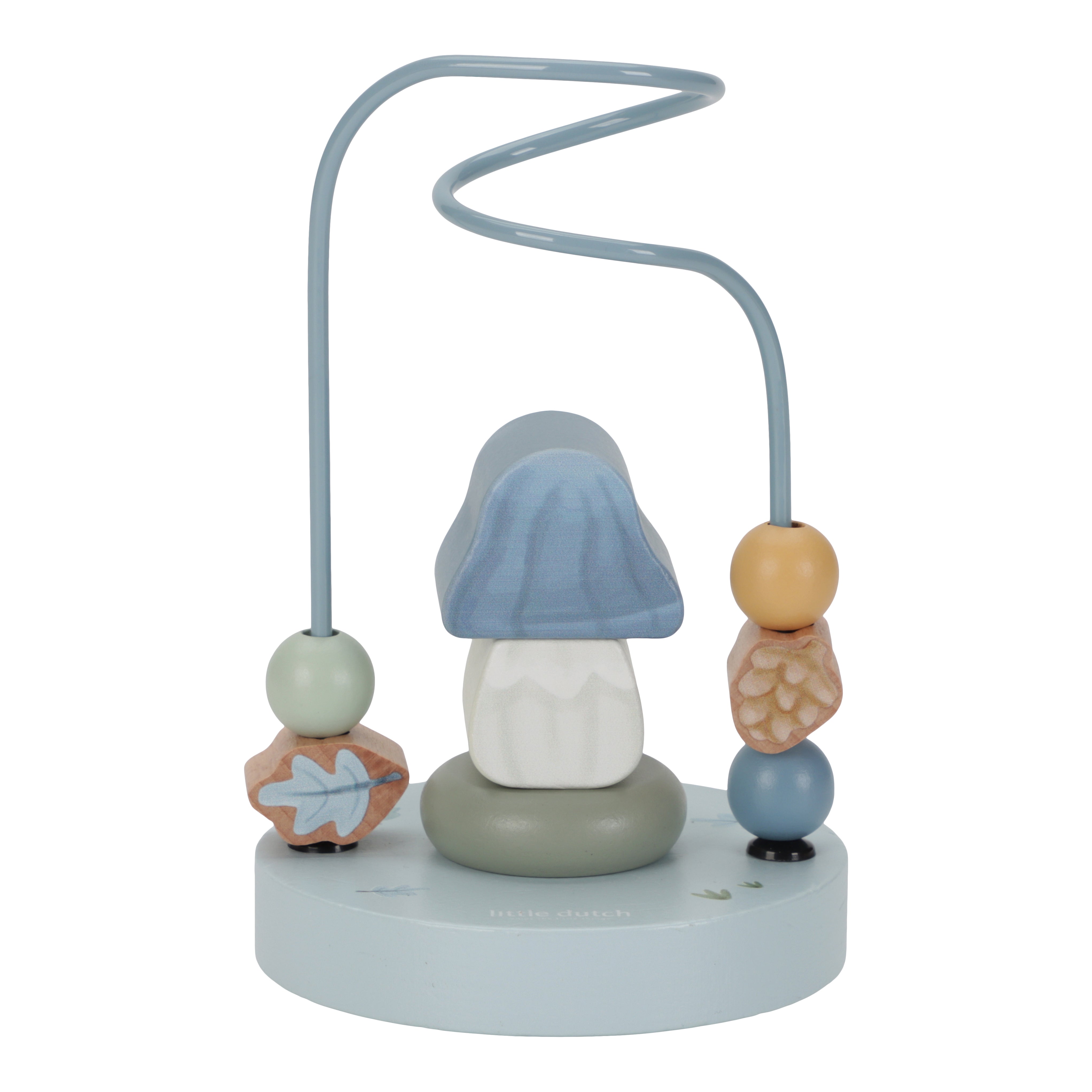 Little Dutch - Wooden Activity Spiral Small - Mushroom