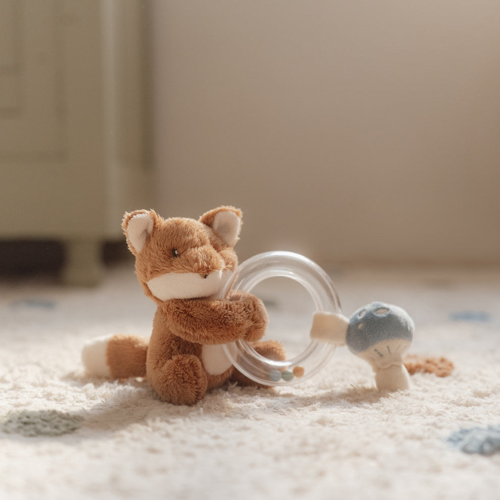 Little Dutch - Ring Rattle - Fox Forest Friends - Mabel & Fox