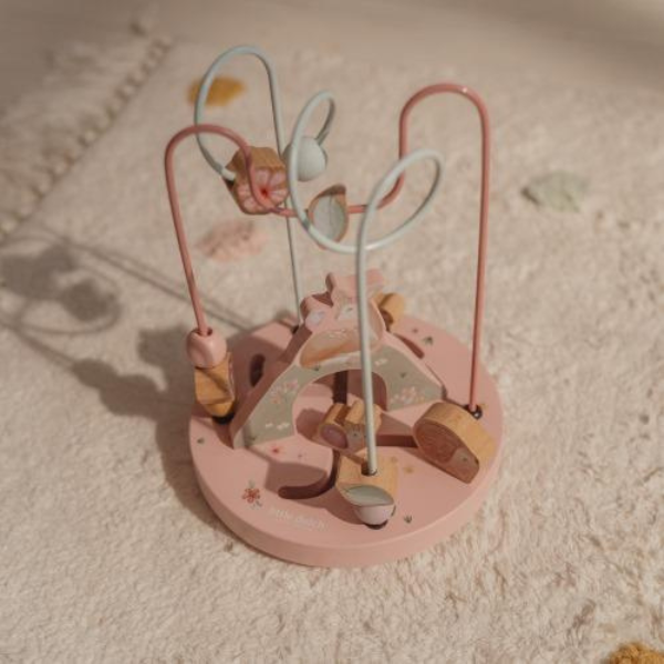 Little Dutch - Wooden Activity Spiral Small - Flower Fairy Garden - Mabel & Fox