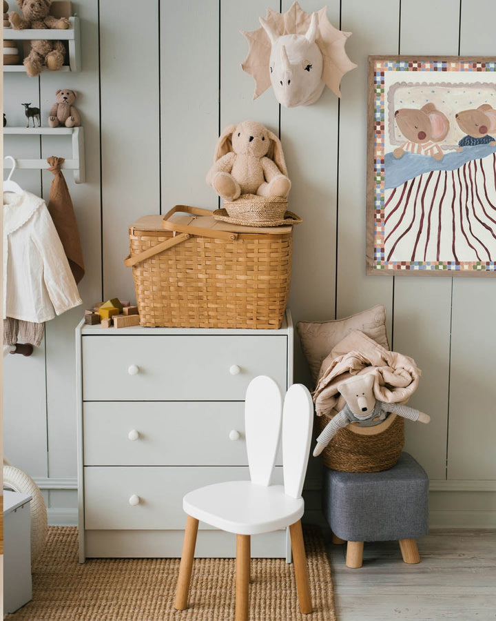 Lion & The Pear - Hand-Illustrated Print - Sweet Dreams