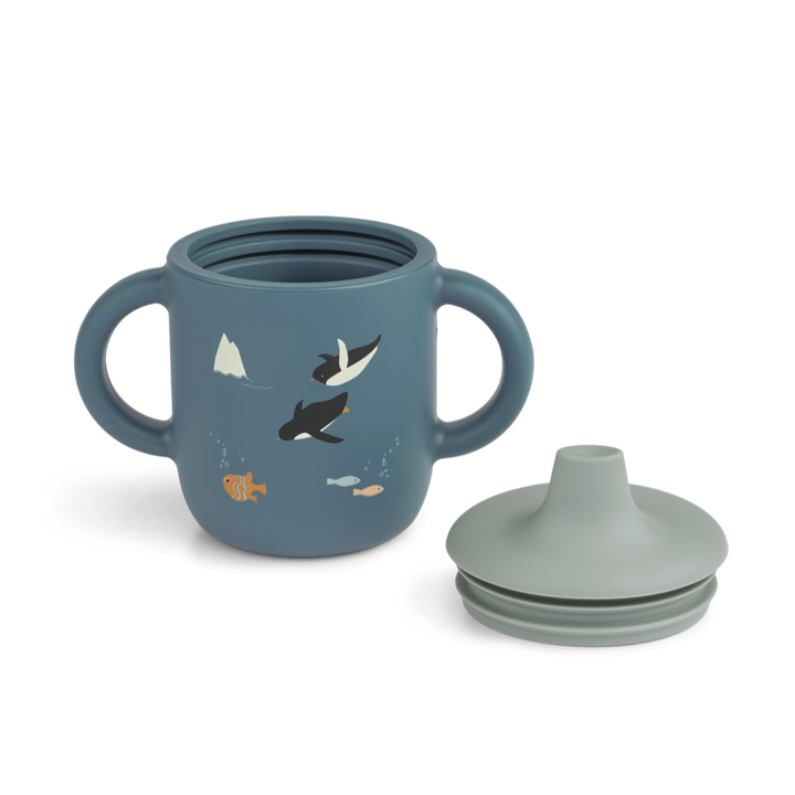 Liewood - Neil Sippy Cup - Arctic Sea / Ocean View