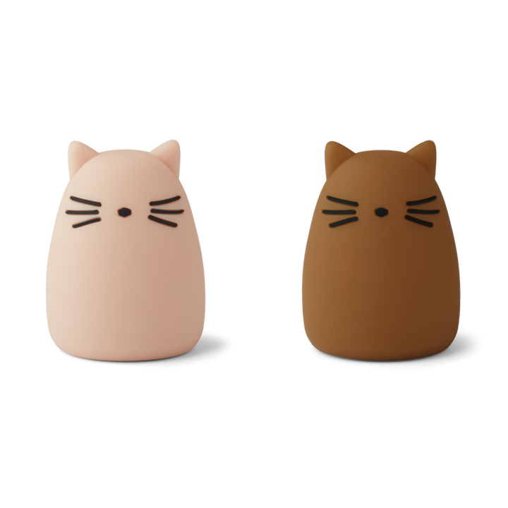 Liewood - Callie Night Light - Cat Rose / Golden Caramel (2 Pack)