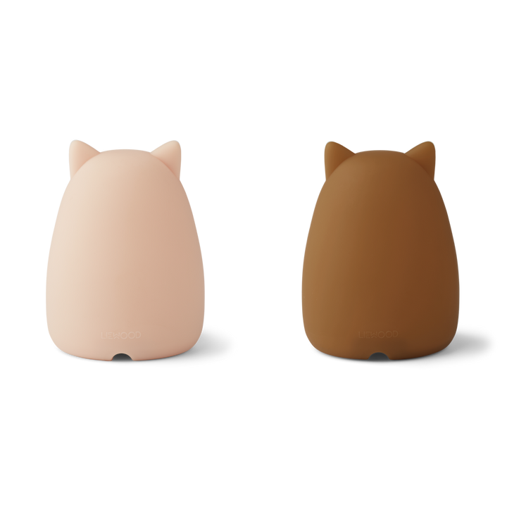 Liewood - Callie Night Light - Cat Rose / Golden Caramel (2 Pack)