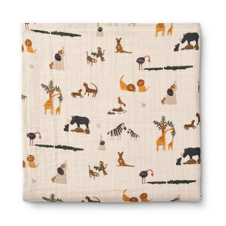 Liewood - Ben Muslin Swaddle - All Together / Sandy