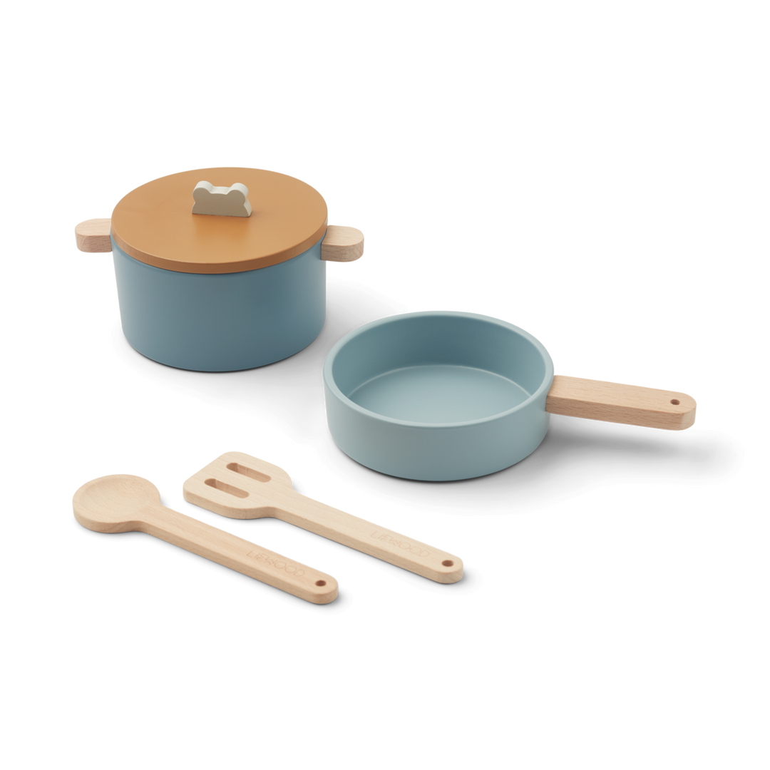 Liewood - Antonio Play Cooking Set - Blue Multi Mix