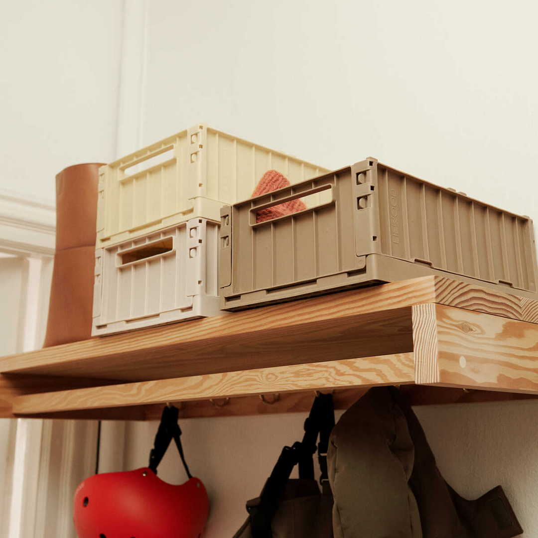 Liewood - Weston Storage Box - Oat - Small (2 Pack)