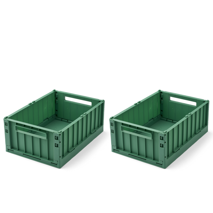 Liewood - Weston Storage Box - Dusty Ivy- Medium (2 Pack)