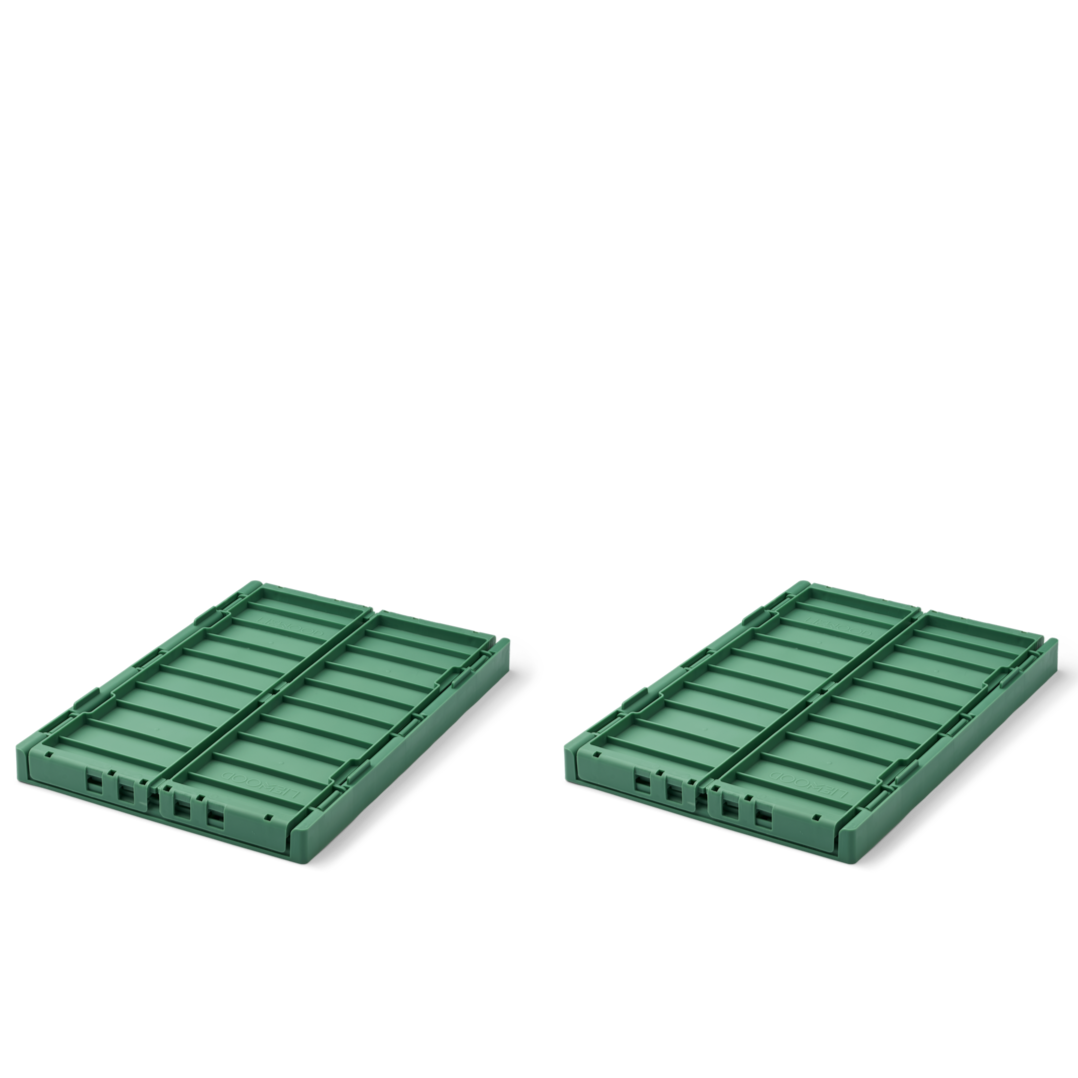 Liewood - Weston Storage Box - Dusty Ivy- Medium (2 Pack)