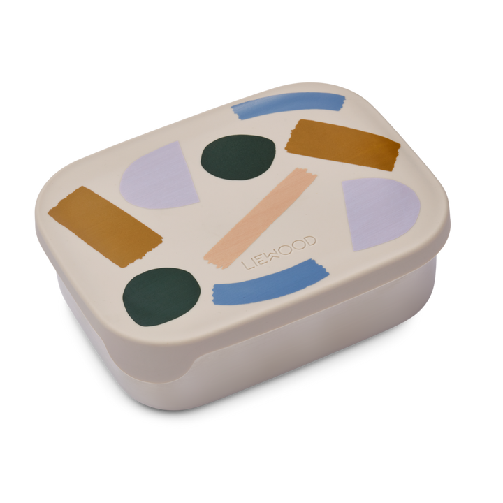 Liewood - Arthur Lunchbox - Paint Stroke / Sandy