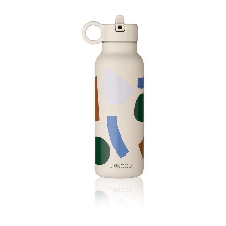 Liewood - Falk Water Bottle - Paint Stroke / Sandy