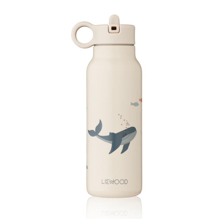Liewood - Falk Water Bottle - Sea Creature / Sandy