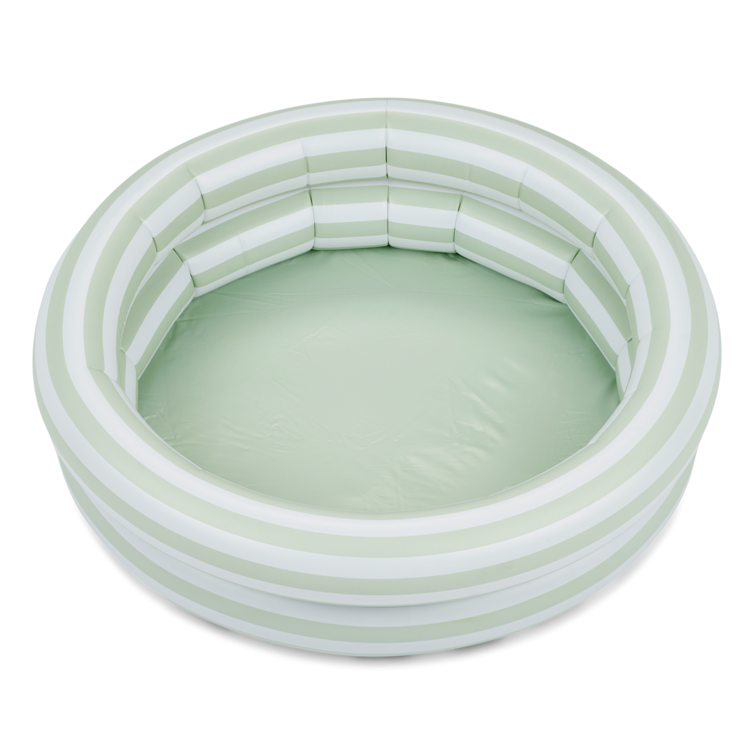 Liewood - Leonore Pool - Stripe Dusty Mint / Creme de la creme