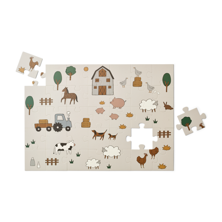 Liewood - Jimmie Puzzle - Farm / Sandy