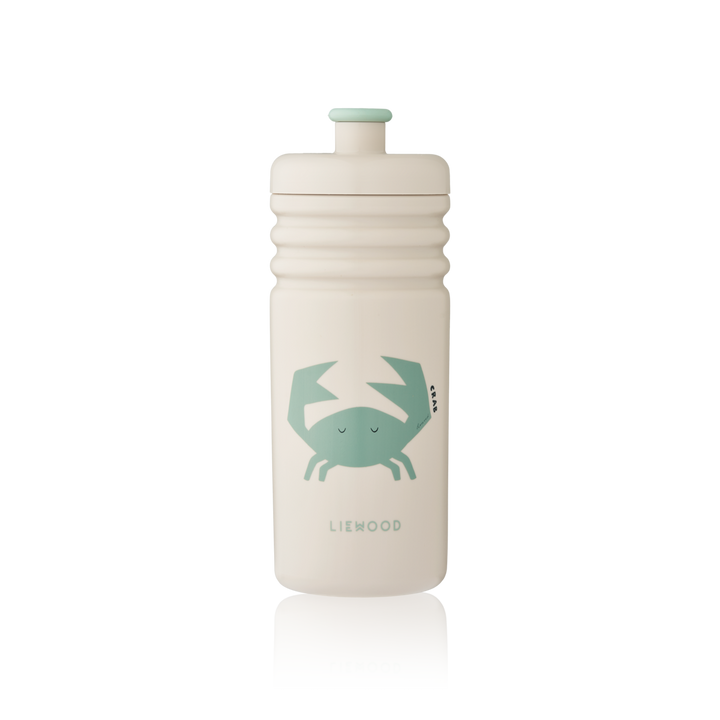 Liewood - Lionel Statement Water Bottle - Oh Crab / Sandy