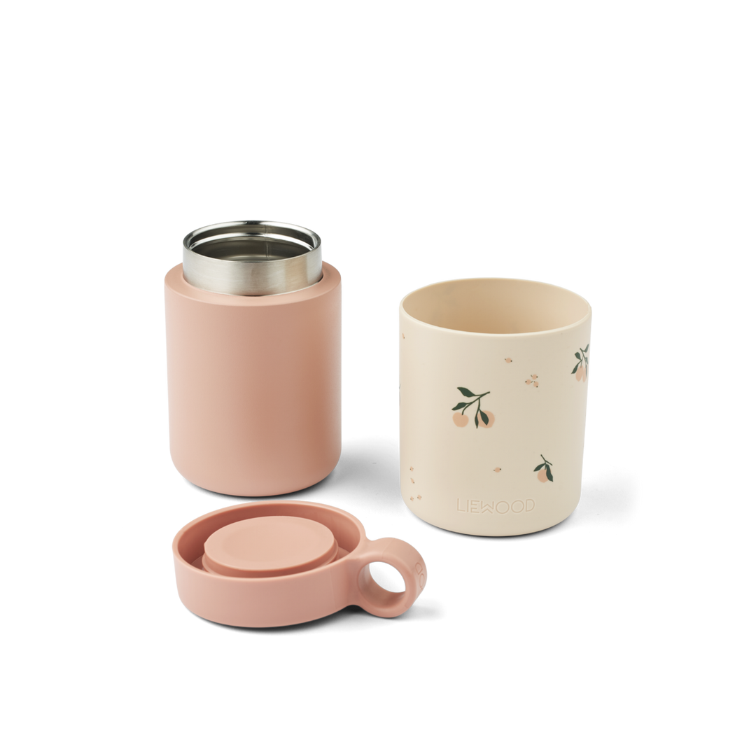 Liewood - Kian Food Jar - Peach / Sea Shell