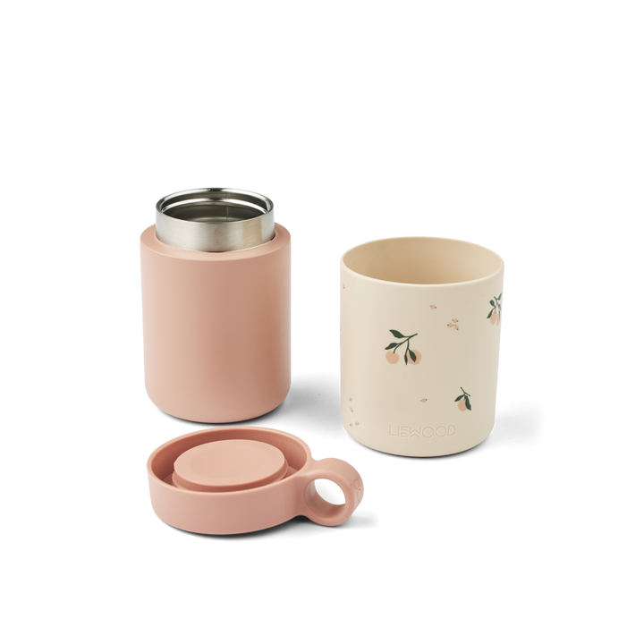 Liewood - Kian Food Jar - Peach / Sea Shell