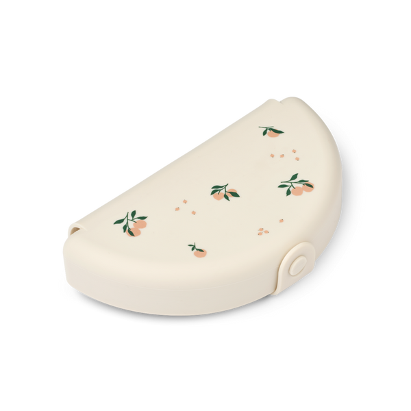Liewood - Eugene Foldable Snack Box - Peach / Sea Shell - Mabel & Fox