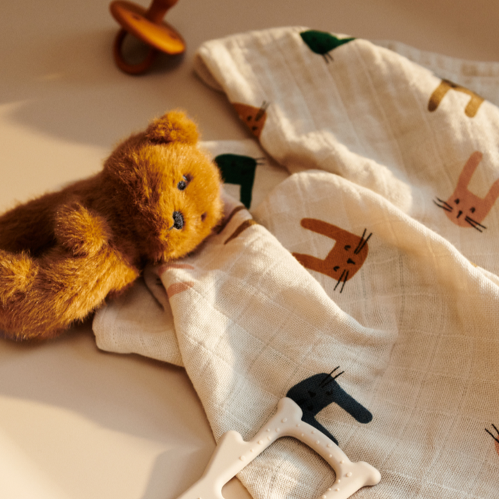 Liewood - Small Binnie Bear Teddy - Golden Caramel