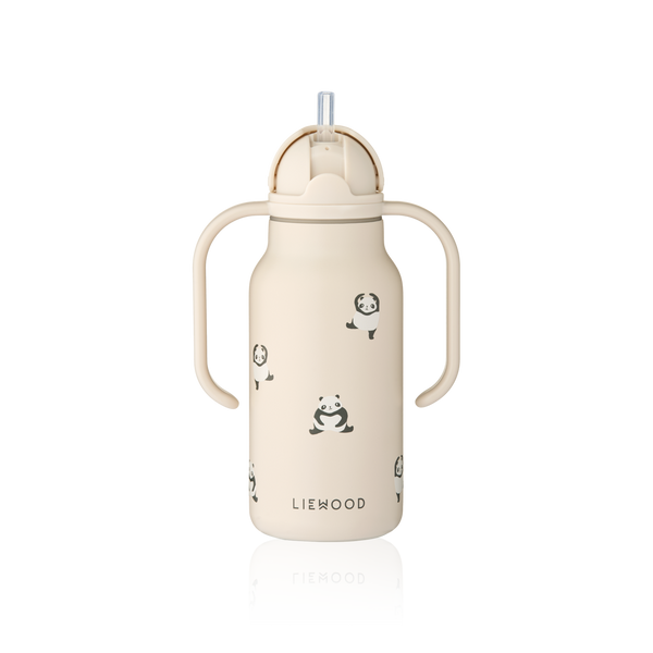 Liewood - Kimmie Bottle - Mini Panda / Sandy - Mabel & Fox