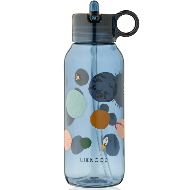 Liewood - Yang Tritan Water Bottle - Universe / Classic Navy