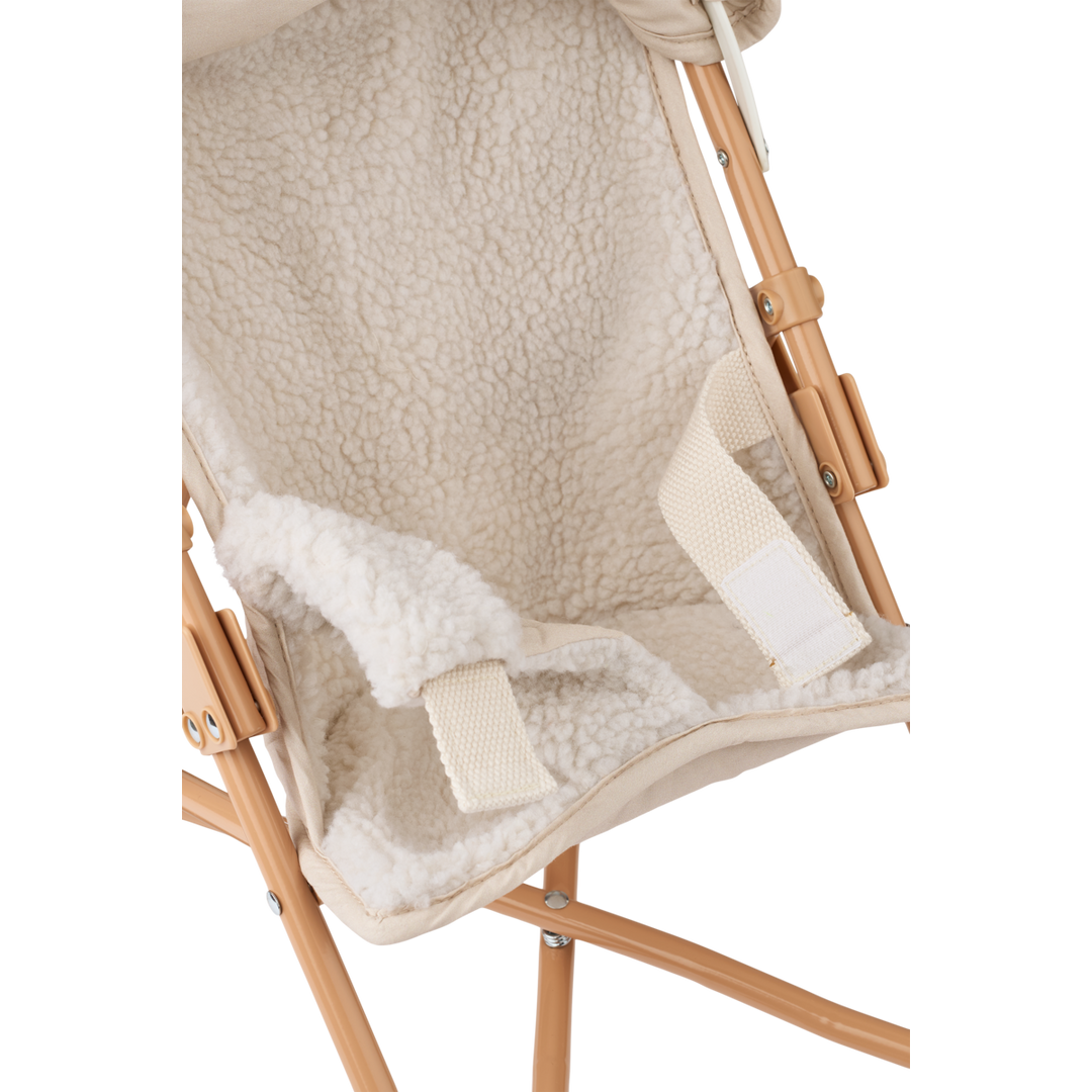Liewood - Elsie Pile Doll Stroller - Sandy