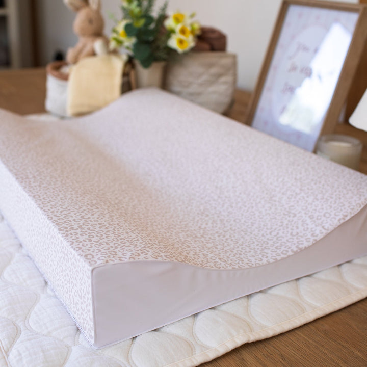 Wilby & Wonder - Wedge Baby Changing Mat - Leopard