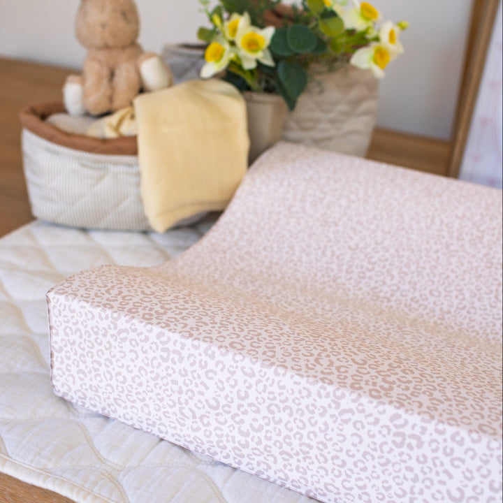 Wilby & Wonder - Wedge Baby Changing Mat - Leopard