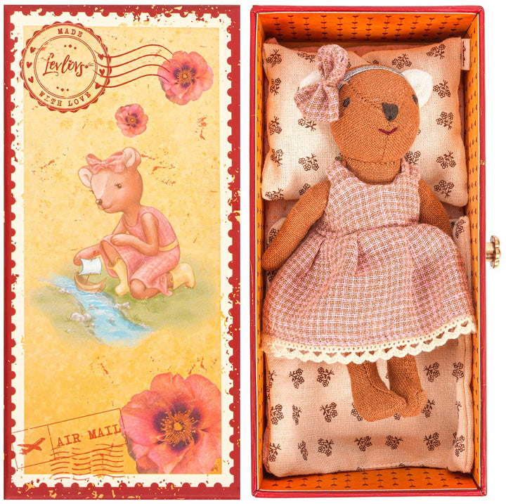 LEVLOVS - Bear in Stamp Holder Box