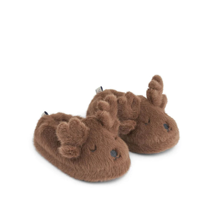 Liewood - Aviaja Reindeer Slippers - Pecan