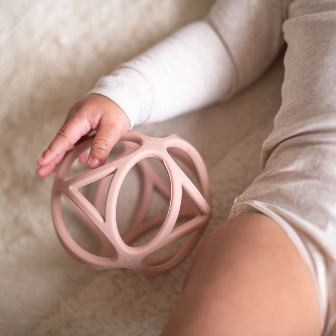 Little Dutch - Sensory Ball - Pink - Mabel & Fox