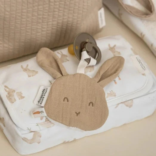 Little Dutch - Pacifier Cloth - Bunny Beige