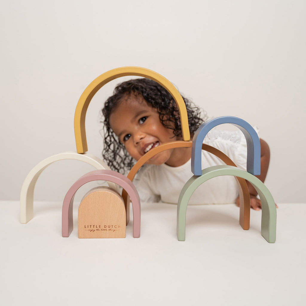 Little dutch wooden rainbow 2025