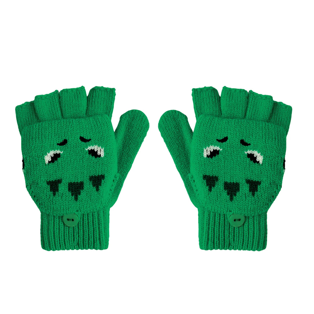 Rockahula - Mittens - T-Rex Knitted Gloves (7-10 Years)