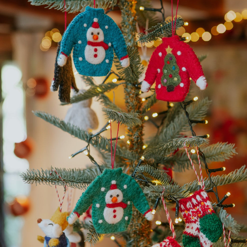 Fiona Walker - Christmas Decoration - Christmas Jumper - Mabel & Fox