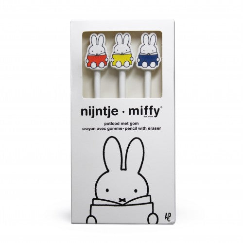 Miffy - Pencils with Erasers (3 Pack)