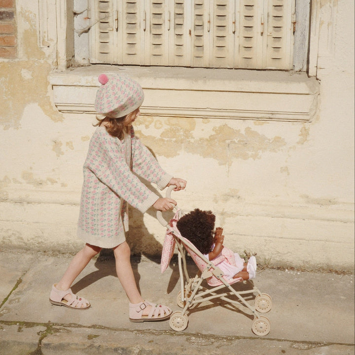 Konges Slojd - Doll Stroller - Lacy Pink
