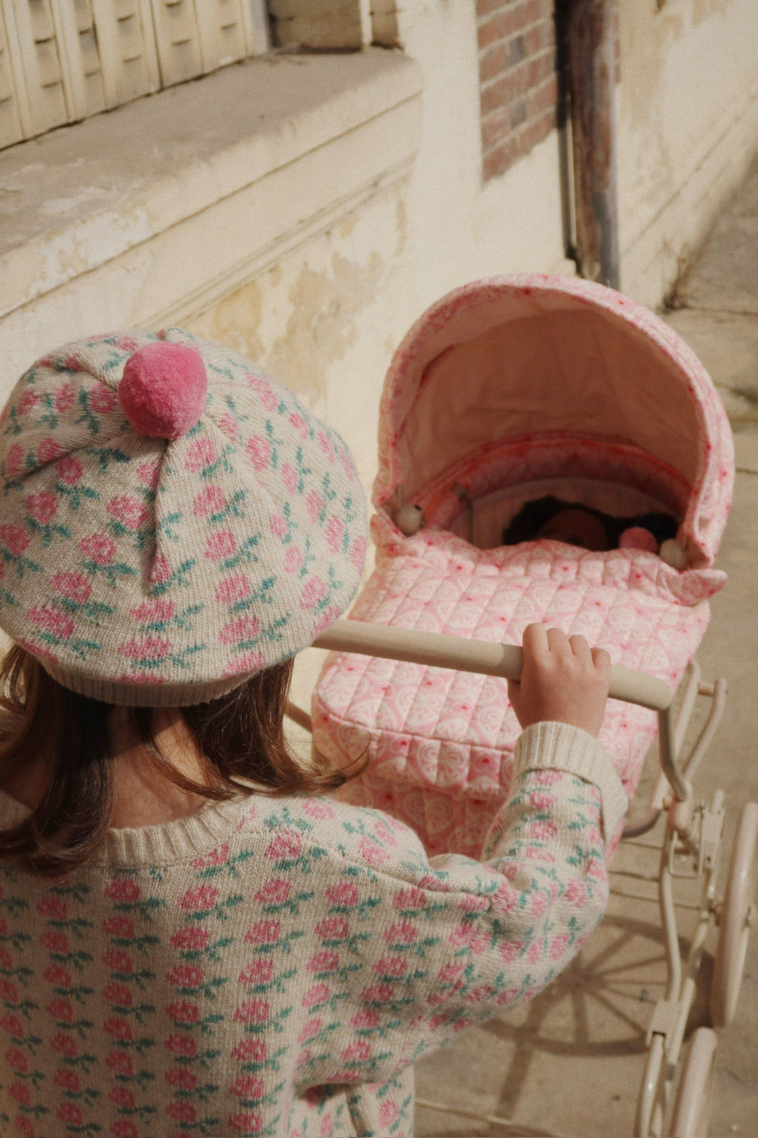 Konges Slojd - Doll Pram - Lacy Pink