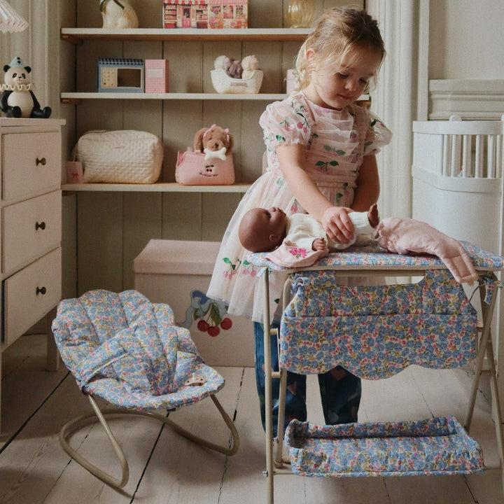 Konges Slojd - Doll Changing Table - Fleur Rosier