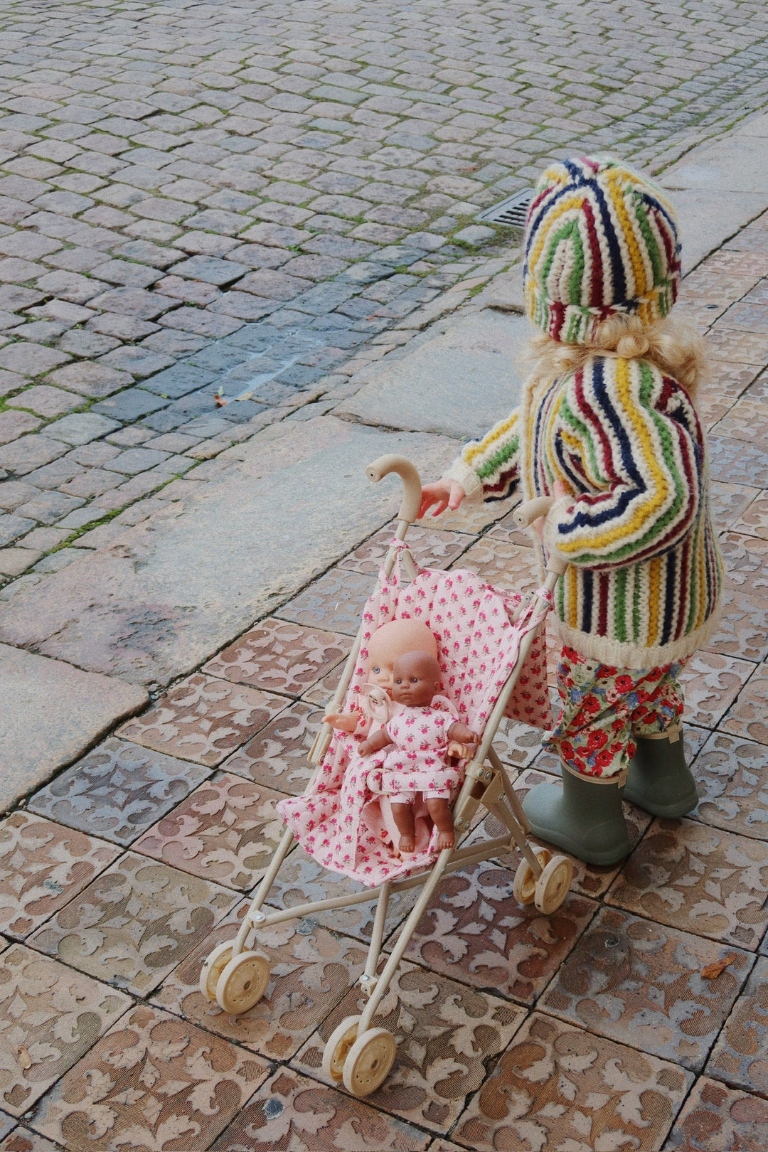 Konges Slojd - Doll Stroller - Rosie Rose