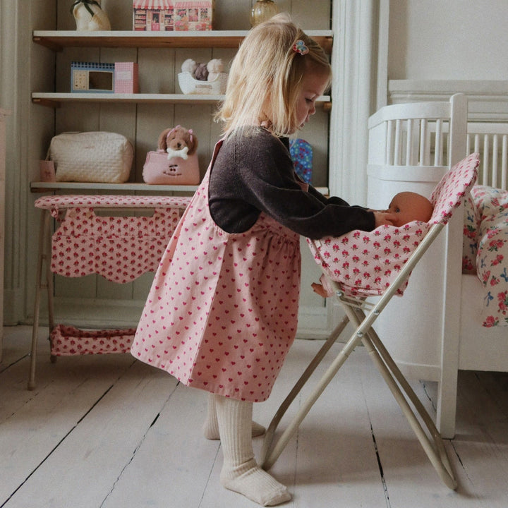 Konges Slojd - Dolls High Chair - Rosie Rose