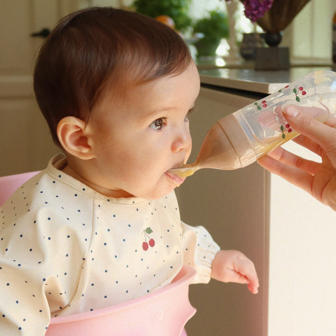 Konges Slojd - Feeding Set - Cherry Blush - Mabel & Fox