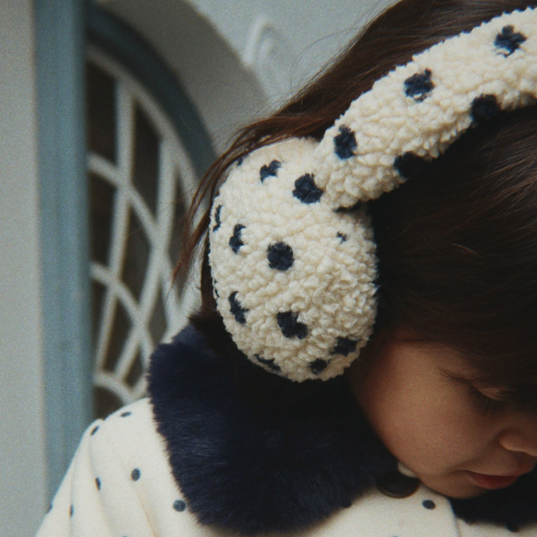 Konges Slojd – Jody Teddy Earmuffs - Dot Lumiere