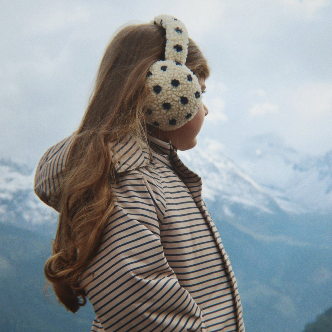 Konges Slojd – Jody Teddy Earmuffs - Dot Lumiere